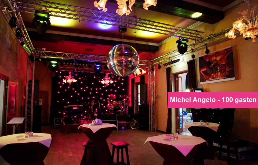 Michel Angelo - 100 gasten uniek feest